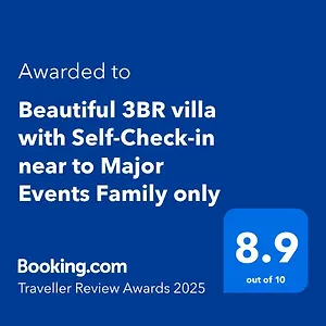  فيلة Beautiful 3br With Self-check-in Near To Major Events Family Only